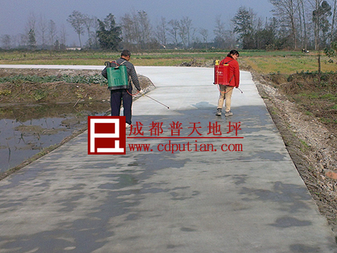 乡村公路起砂处理1