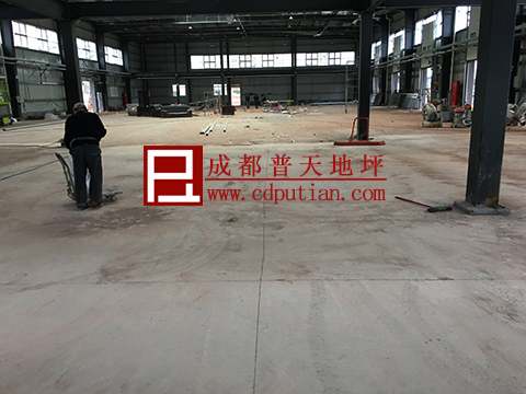 邮政仓库混凝土固化剂地坪3