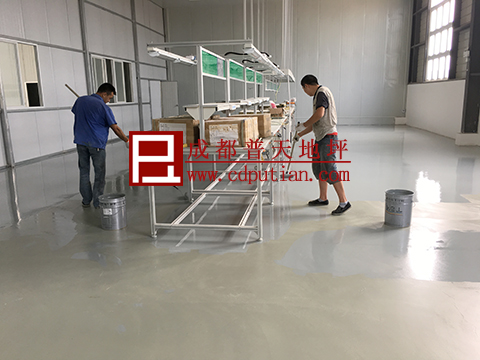 固化抛光地面上施工环氧地坪注意事项1