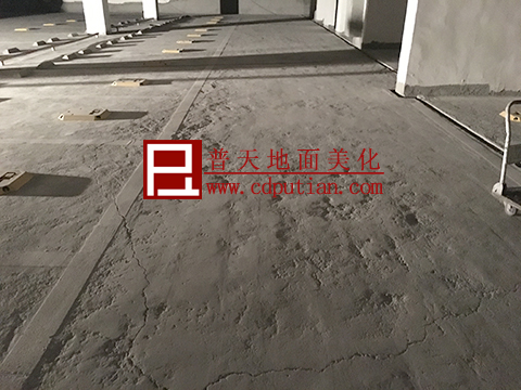 地坪修补剂修补前地面情况