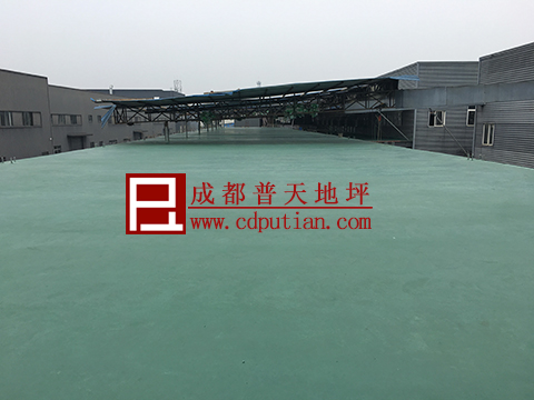 崇州厂房金刚砂耐磨地坪1