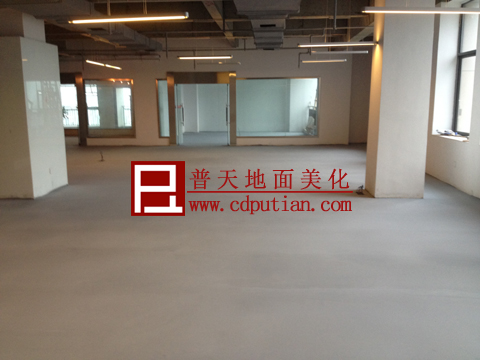 成都孵化园水泥自流平地坪3