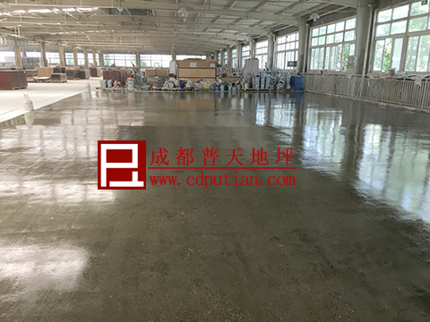 成都木门厂地坪翻新改造1
