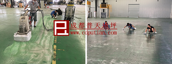 成都环氧地坪公司翻新老旧环氧地坪4