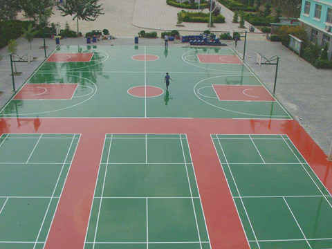 成都球场跑道地坪公司及厂家