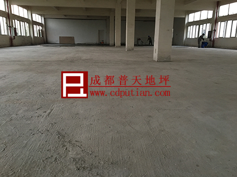 毛坯地面施工环氧地坪4
