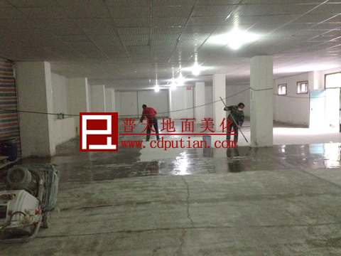 物流仓库水泥地面起砂处理3