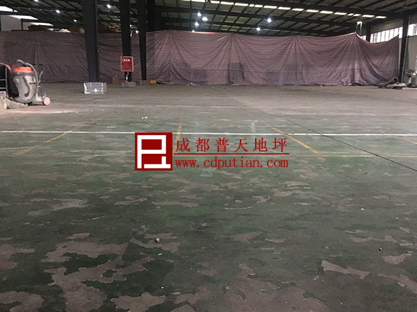 环氧地坪改造成固化剂地坪施工前