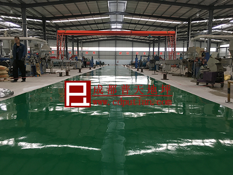 起砂水泥地面上施工环氧地坪的方法5